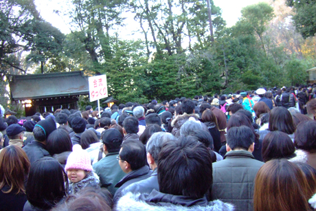 大宮氷川神社へ初詣